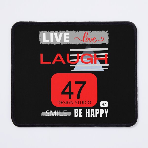 Item preview, Live Love Laugh Smile Be Happy. designed and sold by NinjaPug.