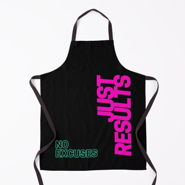 Item preview, No Excuses Just Results designed and sold by lineartdesigns.