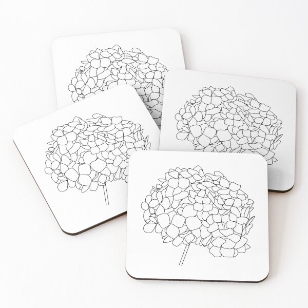 Item preview, Hydrangea Illustration designed and sold by Ali Juntunen.