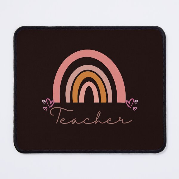 Item preview, Teacher - Teacher Inspired, Teacher Appreciation Rainbow Pink designed and sold by SimplyCarms.