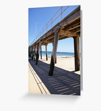Jetty of my childhood Greeting Card