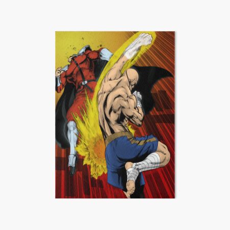 street fighter alpha Art Board Print by watolo