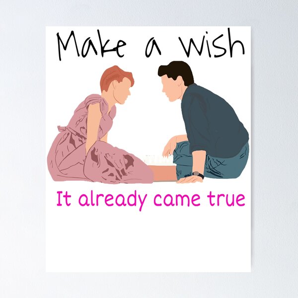 Item preview, Ally Sheedy Emilio Estevez Ferris Bueller John Hughes Sixteen Candles Make A Wish It Already Came Tr designed and sold by AmirRau1990.