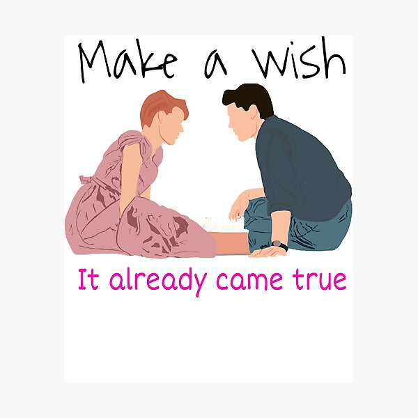 Item preview, Ally Sheedy Emilio Estevez Ferris Bueller John Hughes Sixteen Candles Make A Wish It Already Came Tr designed and sold by AmirRau1990.