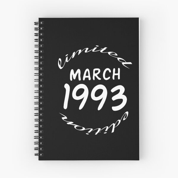 Item preview, March 1993 birthday limited edition, 29 years old tshirt,  designed and sold by Cute-huh.