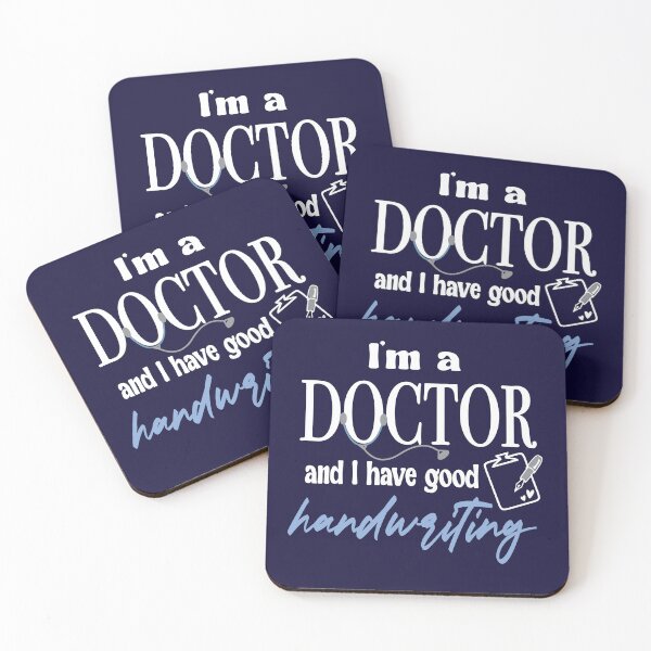 Item preview, I'm a  doctor and I have good handwriting designed and sold by koonam.
