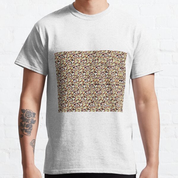 Bitten Donut Stereogram Classic T-Shirt