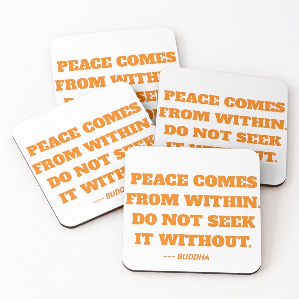 Item preview, Peace comes from within quote by buddha. designed and sold by Aumcreations.
