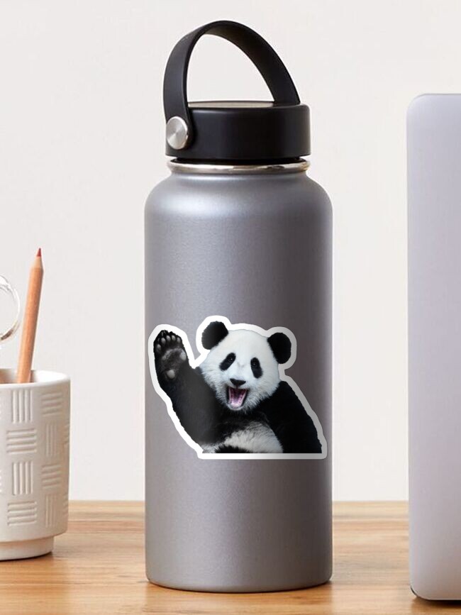 Thumbnail 1 of 3, Sticker, panda baby designed and sold by jackiekeating.