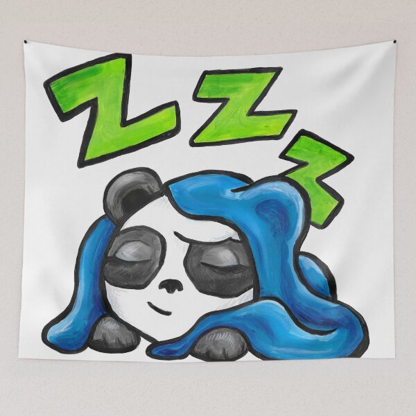Item preview, Sleepy Panda designed and sold by ClearCaidance.