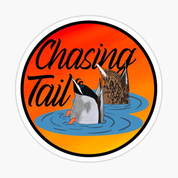 Chasin' Tail Fish Vinyl Decal