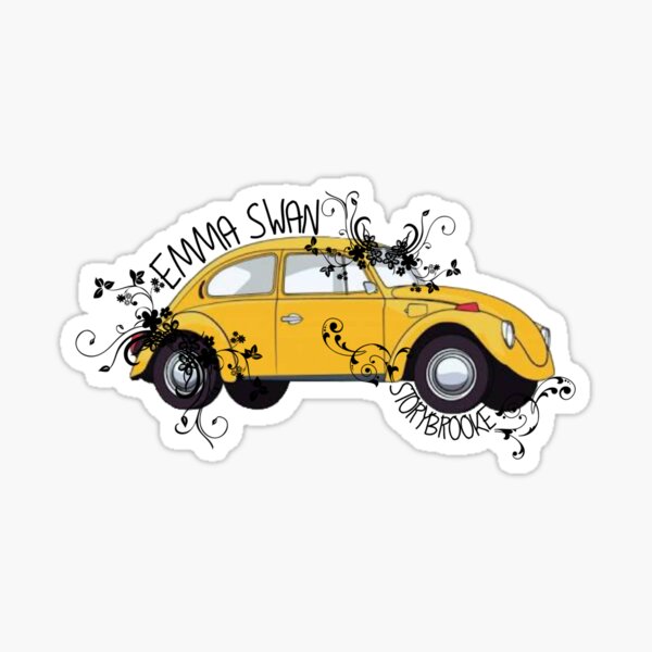 Emma Swan, Yellow Bug, Storybrooke Sticker