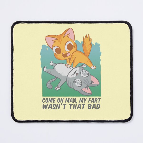 Item preview, funny cat fart joke designed and sold by GabyVGalindo.