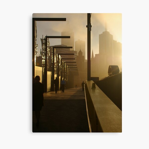 The Streets of Melbourne Canvas Print