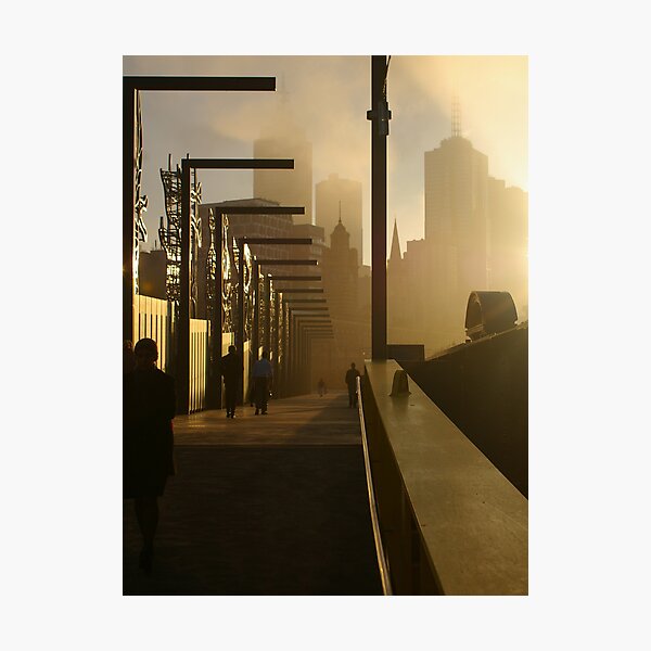 The Streets of Melbourne Photographic Print