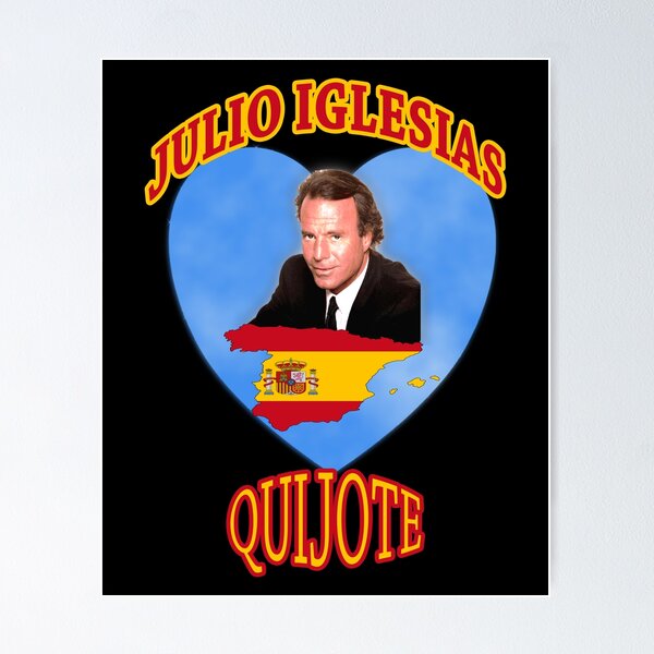 Julio Iglesias, Spanish card by Promotore des Artes Grafica…