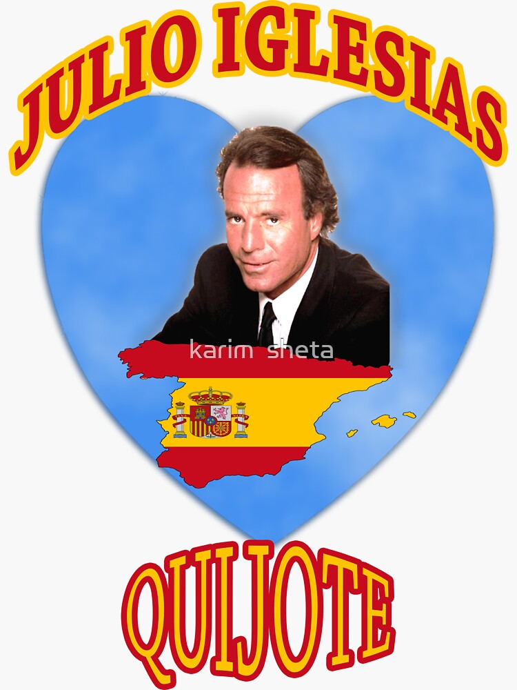 "Best classicTshirt for Julio Iglesias fans" Sticker by artsimulation Redbubble