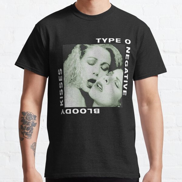 blood Type O art Negative art band idol for fans   Classic T-Shirt