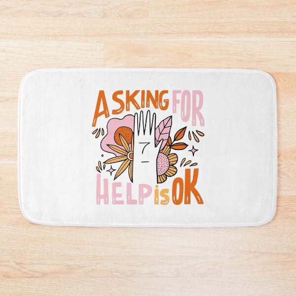 Item preview, Asking for Help is Ok designed and sold by VerboShop.