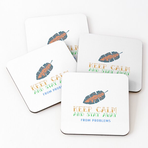 Item preview, Keep calm and stay away from problems designed and sold by Echo Aesthetics.