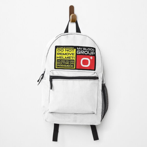 Item preview, Blood Group O+ | In case of Accident Do not remove my Helmet Unless you are Doctor or Paramedic designed and sold by thesmokeydogs.