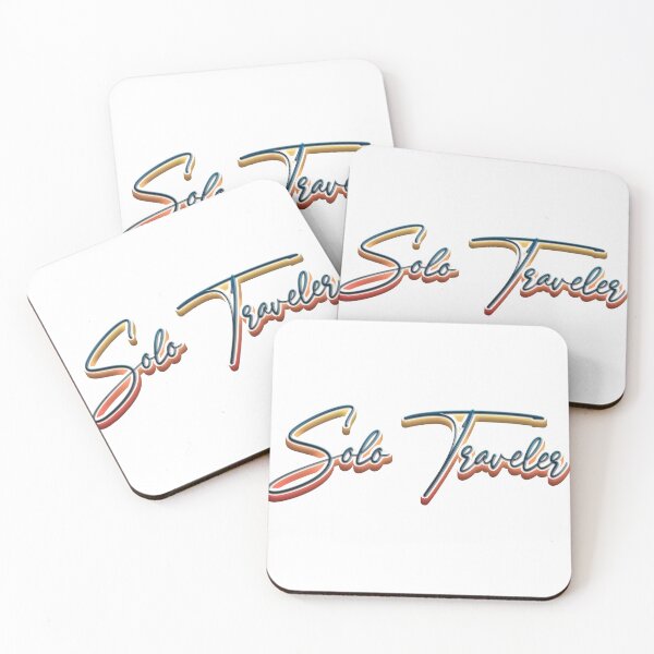 Item preview, Solo Traveler 3D Text designed and sold by Parag's Travel Shop.