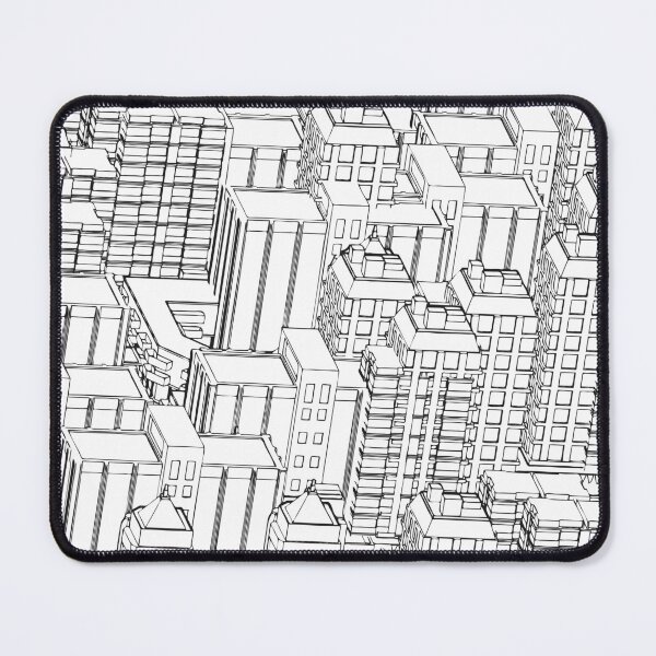 Item preview, Cityscape Cartoon Line Art designed and sold by hyproinc.