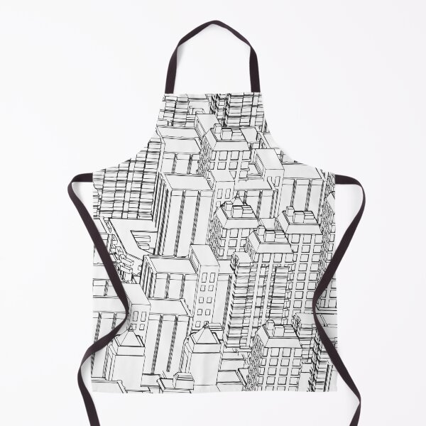 Item preview, Cityscape Cartoon Line Art designed and sold by hyproinc.