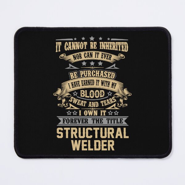 Item preview, Structural Welder T Shirt - Forever The Title Job Gift Item Tee designed and sold by celiagomez456.