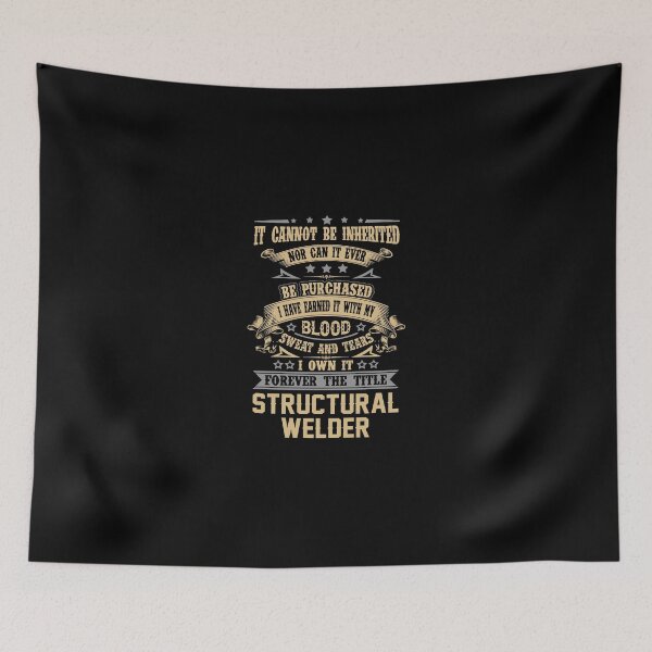 Item preview, Structural Welder T Shirt - Forever The Title Job Gift Item Tee designed and sold by celiagomez456.