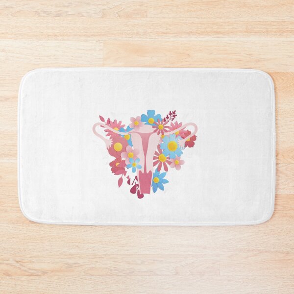 Item preview, Female Reproductive System with Flowers designed and sold by VerboShop.