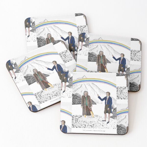 Item preview, In Conversation - Isaac Newton and Samuel Taylor Coleridge designed and sold by MI-Artworks.