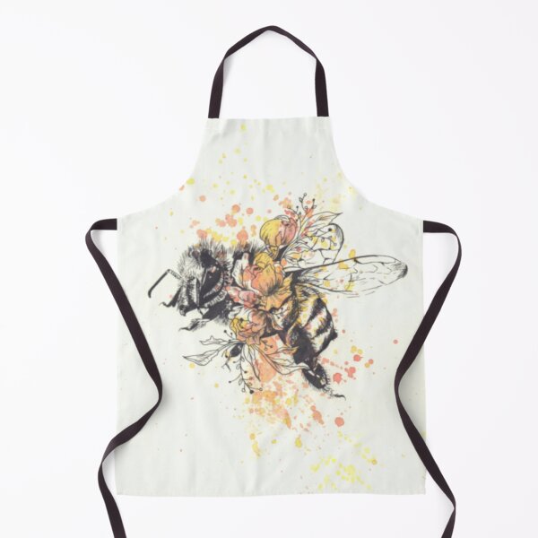 Item preview, Bee and Peony Illustration designed and sold by Kirsty Drechsler.