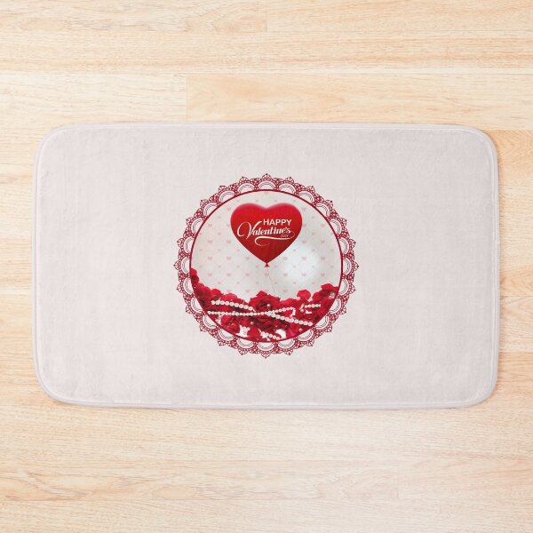 Item preview, Happy Valentine’s Day Roses and Pearls (Red) designed and sold by PawsitiveMum.
