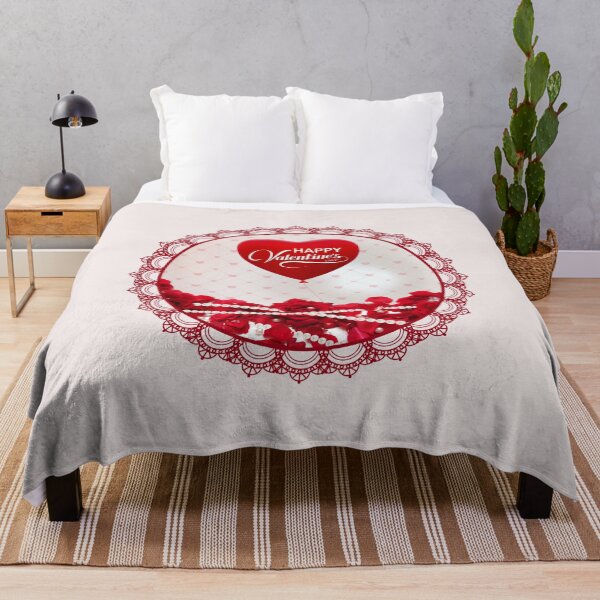 Item preview, Happy Valentine’s Day Roses and Pearls (Red) designed and sold by PawsitiveMum.