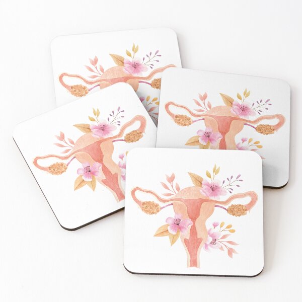 Item preview, Floral Female Reproductive System designed and sold by VerboShop.
