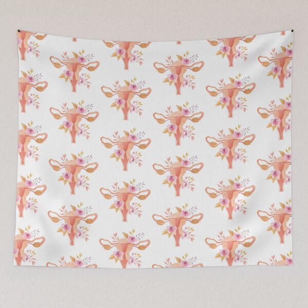 Item preview, Floral Female Reproductive System designed and sold by VerboShop.
