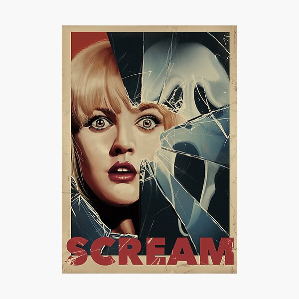 Artikel-Vorschau von Horror-Scream-Post, designt und verkauft von Avamaxxey.