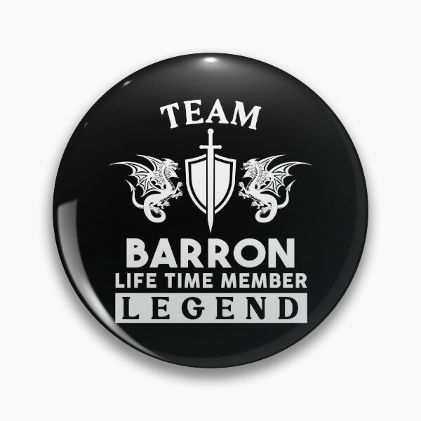 Item preview, Barron Name T Shirt - Barron Legend Lifetime Member Gift Item Tee designed and sold by artiagasonya.