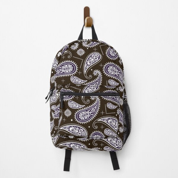 Item preview,  Vintage Chocolate Brown Floral Paisley  Pattern designed and sold by Tamas Das.
