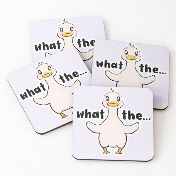 Item preview, What The Duck - Funny Duck Pun designed and sold by ViewerEqualsPhoton.