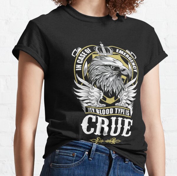Motley Crue Band Rock T-shirt classique