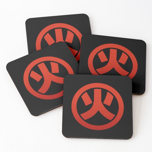 Item preview, Red FIRE Kanji designed and sold by Takeda-art.