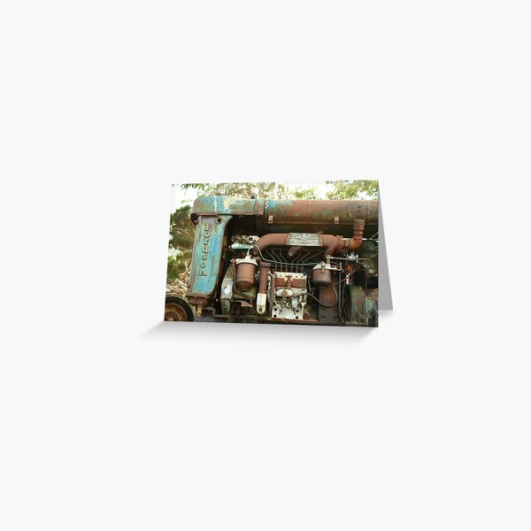 Engine Bay Greeting Card