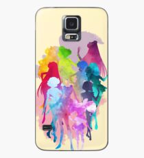 Sailor Moon Crystal Aquarell Palette Hülle & Skin für Samsung Galaxy