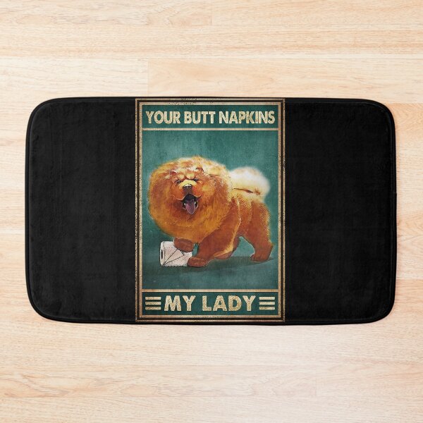 Item preview, Owl lover your butt napkins my lady chow chow dog lover designed and sold by KinstleHawa.