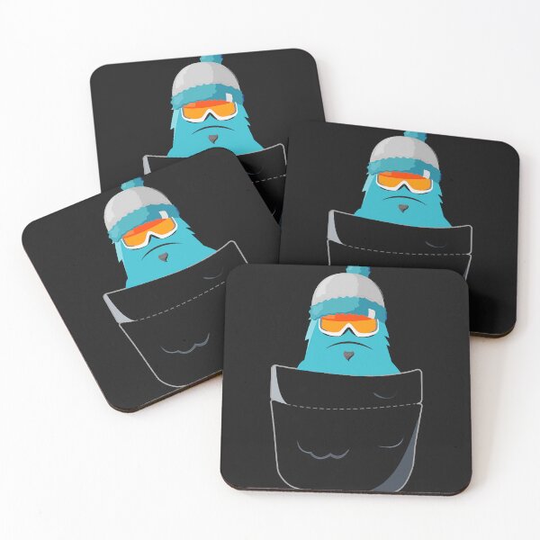 Item preview, Snow Monster in a Pocket designed and sold by TristanNiland.