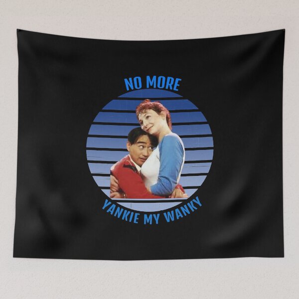 Item preview, Ally Sheedy Emilio Estevez Ferris Bueller John Hughes Sixteen Candles No More Yankie My Wanky Blue G designed and sold by AmirRau1990.