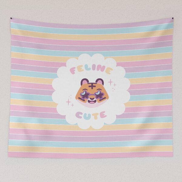 Item preview, Feline Cute Tiger Cat wearing Star Sunglasses designed and sold by KristyKate.