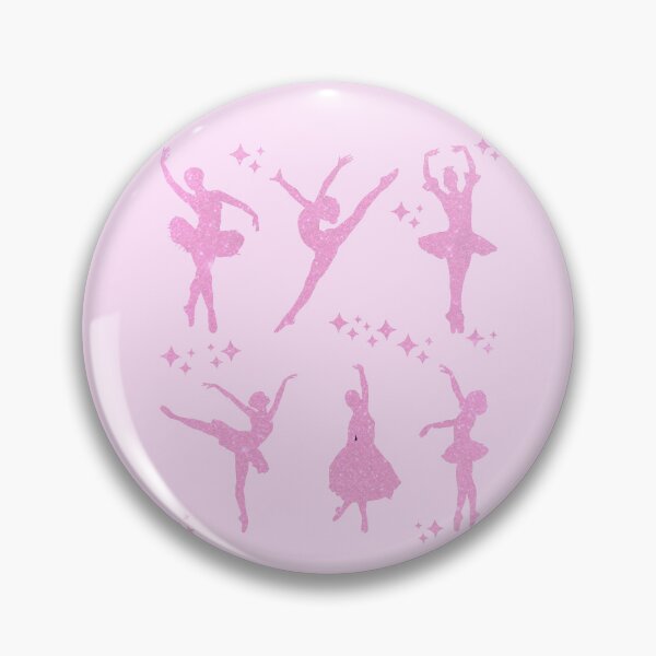 Item preview, Sparkly Pink Ballerina Dancers Who Love Ballet  designed and sold by CreateShape.